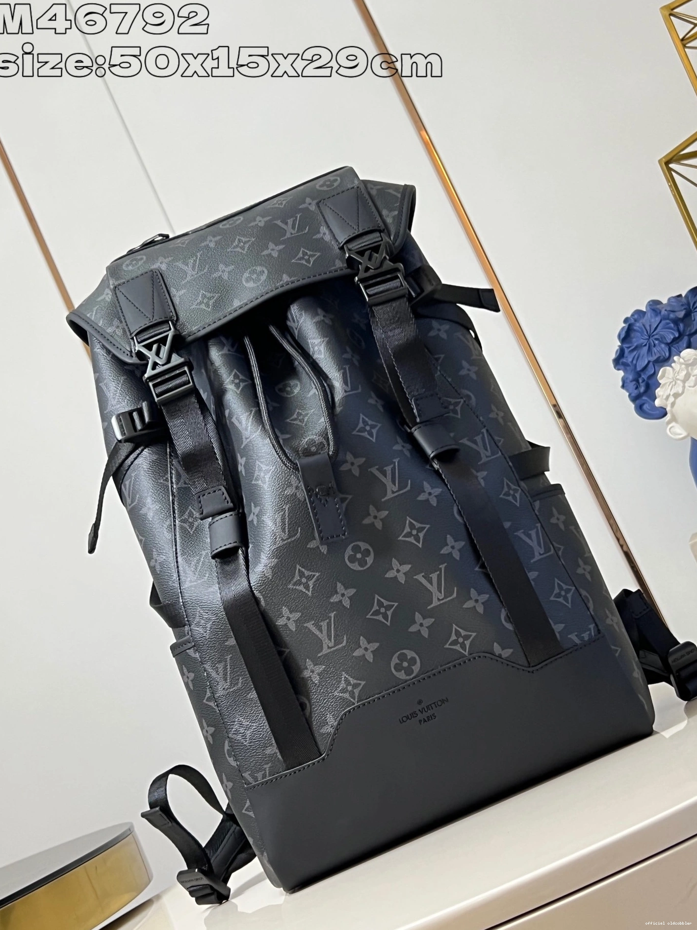 Official oldcobbler Getaway Louis Vuitton Backpack-29*50*15CM 0727